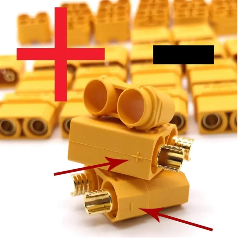 5 pares xt90 XT-90 xt90h plugue conector bala macho e fêmea para motor de bateria rc lipo, esc e cabo de carga