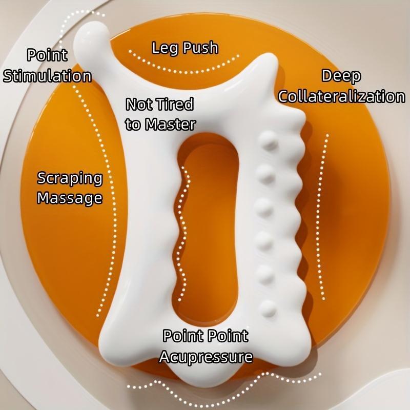 Ergonomisches, vielseitiges Hand-Gua-Sha-Brett für Gesicht und Körper – nicht aus Keramik, Gua-Sha-Massagegerät, Entspannungs- und Schönheitsmassagegerät