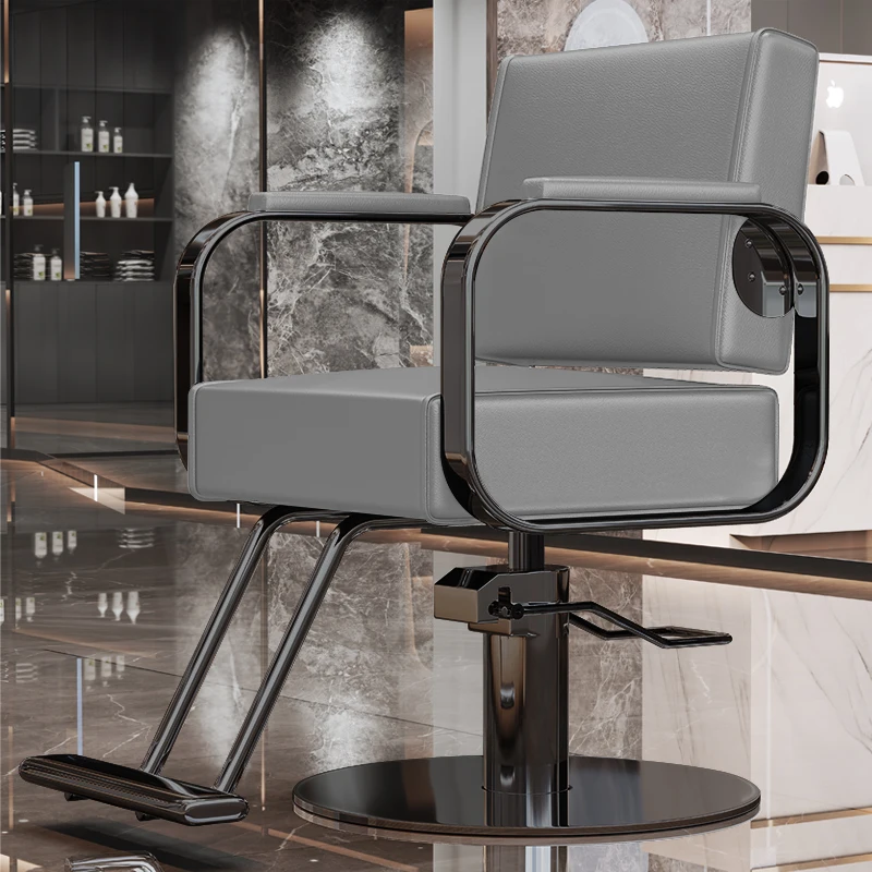 Professional Simpleตัดผมเก้าอี้คุณภาพอินเทรนด์สบายErgonomic Salonเก้าอี้จัดแต่งทรงผมSimple Sillon Barbero Salonเฟอร์นิเจอร์