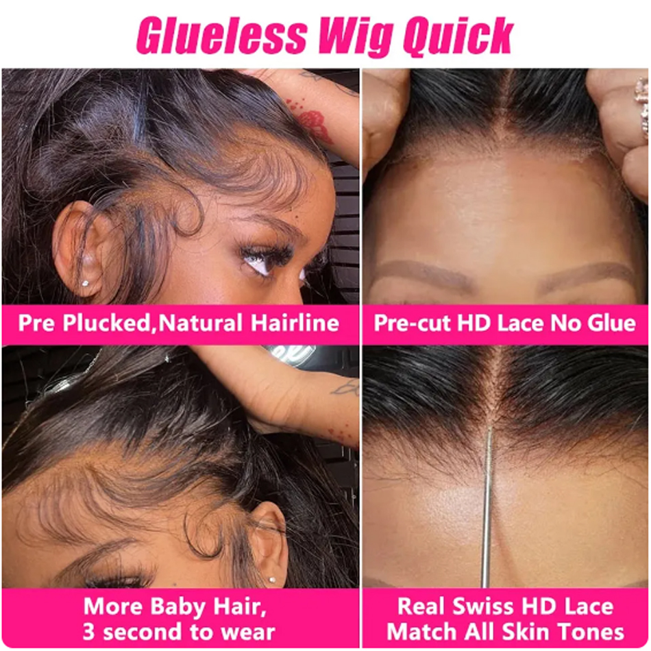 Lijmloze Pruiken 13X4 Korte Bob Pruiken Bone Straight Lace Front Menselijk Haar Pruiken Voor Vrouwen Braziliaanse Hd transparant Kant Frontale Pruiken