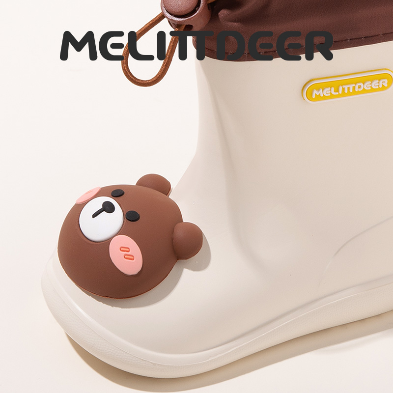 MELITTDEER Kids Rainboots - Waterproof Rain Boots For Boys And Girls,  Ideal For Rainy Days, Water Play