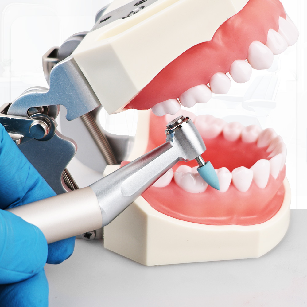 ELIJAH Dental Low Speed Handstück E-Typ FX205 Winkelstück Push Button 1:1 Antrieb Externe Wasser Spray Handstück Zahnmedizin werkzeuge