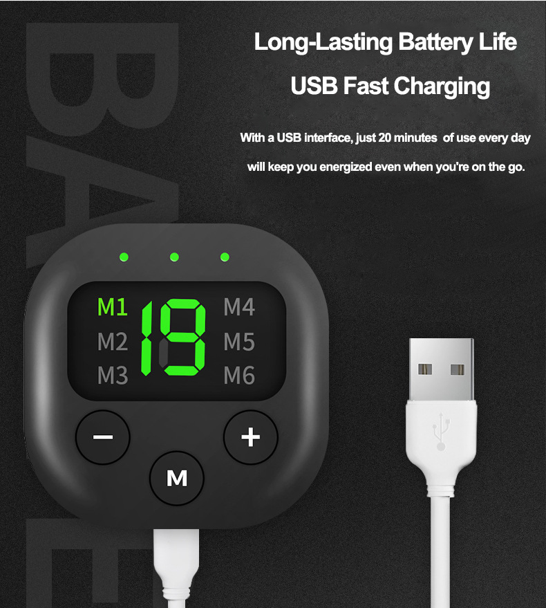 แบบพกพา USB ชาร์จเอวนวด Shaper เข็มขัดไฟฟ้าแขนสะโพกขาเทรนเนอร์ลดน้ําหนัก Shaping ฟิตเนสนวดอุปกรณ์