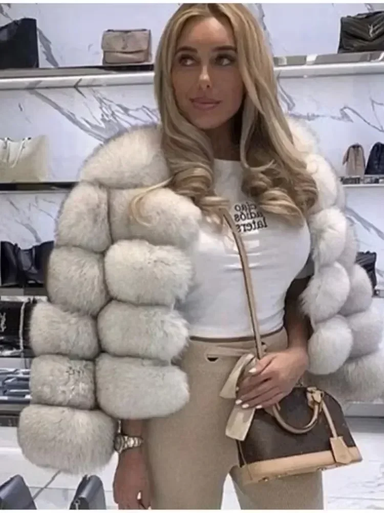 Mode Warme Faux Pelz Verdicken Mantel Für Frauen Vintage Langarm Mit Kapuze Kurze Weibliche Jacken Herbst Winter Chci Dame Streetwear