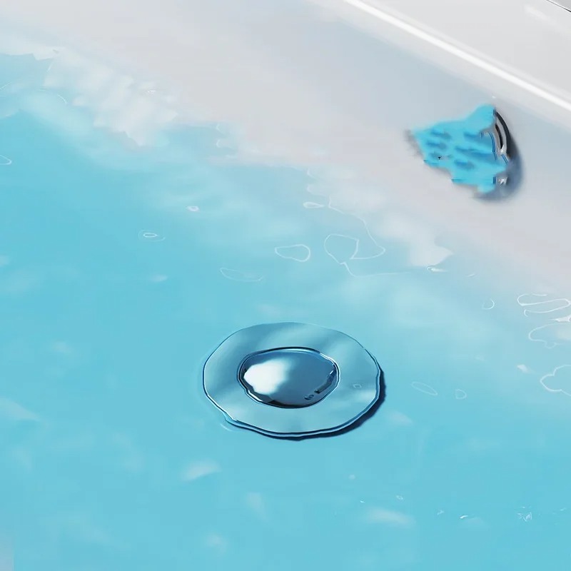 1 Stück Kunstwaschbecken zum Händewaschen, Filter-Bounce-Kern, Leckstopfen, Becken, Waschbeckenzubehör, Abfluss, Desodorierungsnetz, Becken, Presstyp