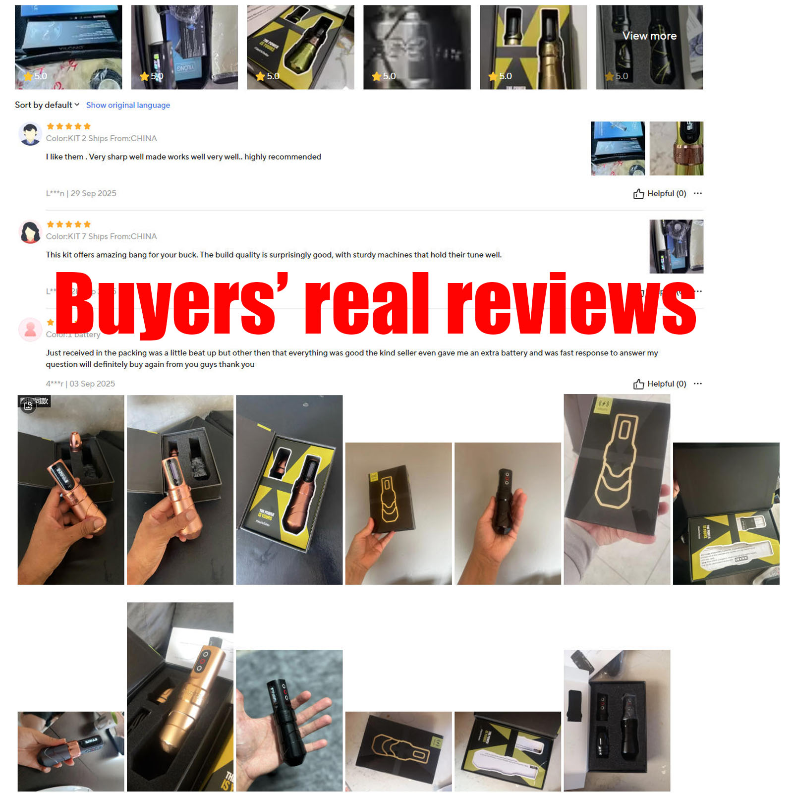 YILONG MAX Tattoo Maschine Patrone Stift 2400 mAh Große Kapazität Batterie Kernlosen Motor Stift Maschine Für Tattoo Künstler