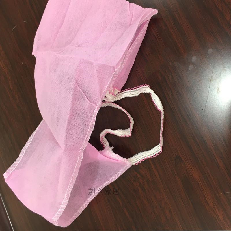 旅行用使い捨てパンティー,50/100ピース,個別に梱包されたビキニパンティー,美容院用,通気性のあるひも