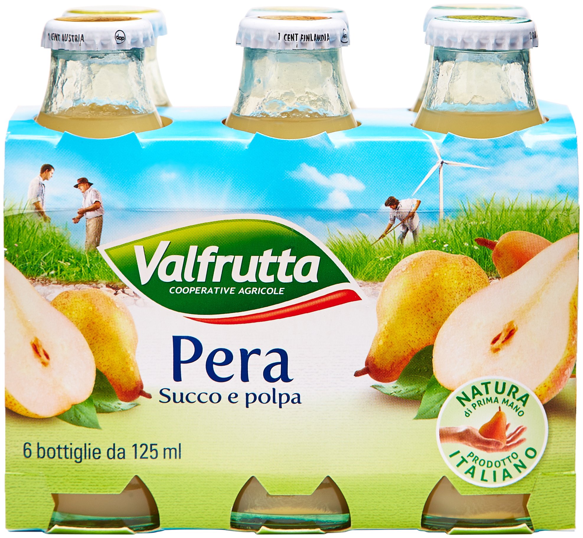 Frullato Pesca Saft 3x125ml - Valfrutta