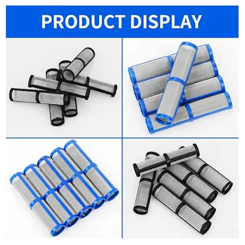 Airless Paint Sprayer Filter 246384 for 390 395 490 495 595 Manifold Filter Strainer 60 mesh and 100 mesh for Airless Sprayer