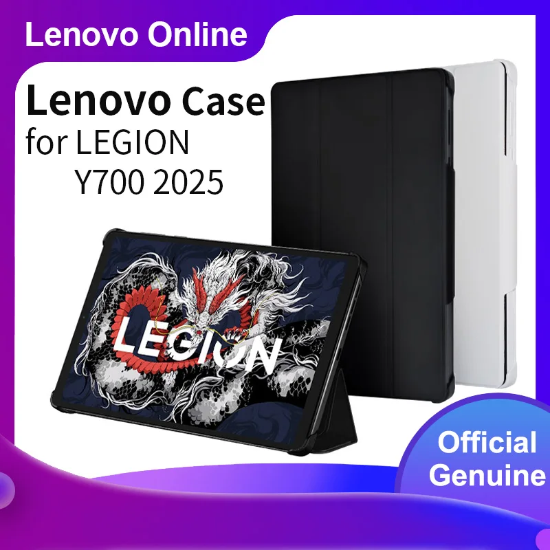 Oryginalne etui ochronne Lenovo LEGION Y700 2025 TB321FU 8,8 cala z magnetycznym rozpraszaniem ciepła, inteligentnym trybem uśpienia i odłączaną konstrukcją.