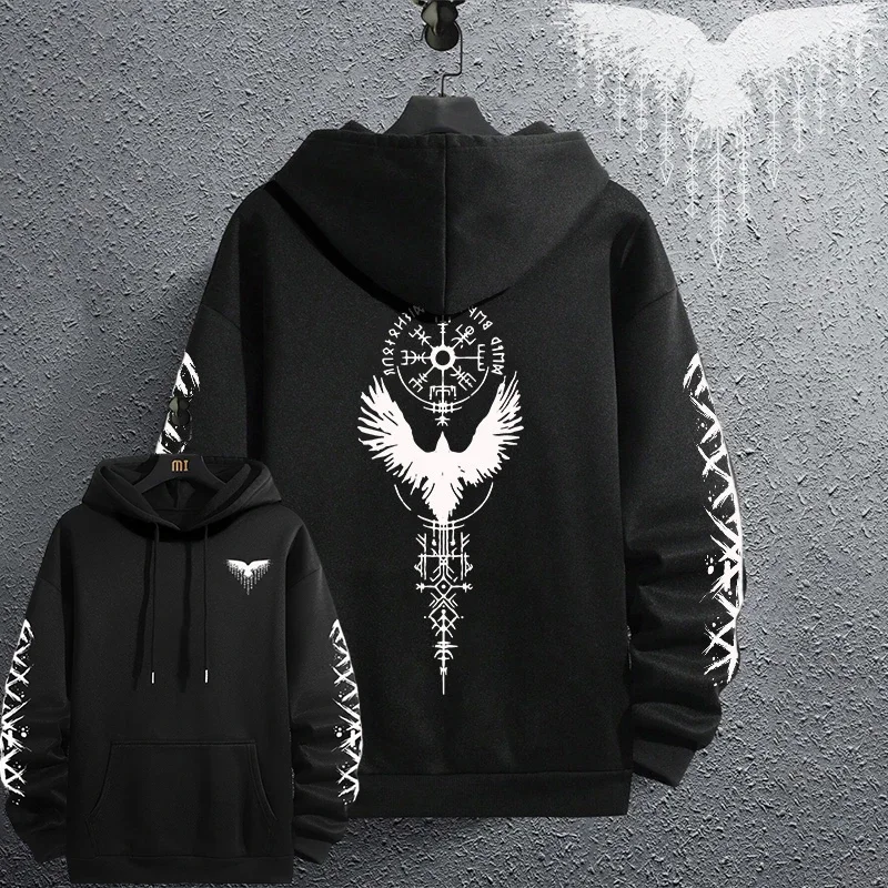 2025 nuevas sudaderas negras Otoño Invierno hombre diario Casual deportivo jogging Sudadera con capucha prendas de vestir para hombres jersey de moda