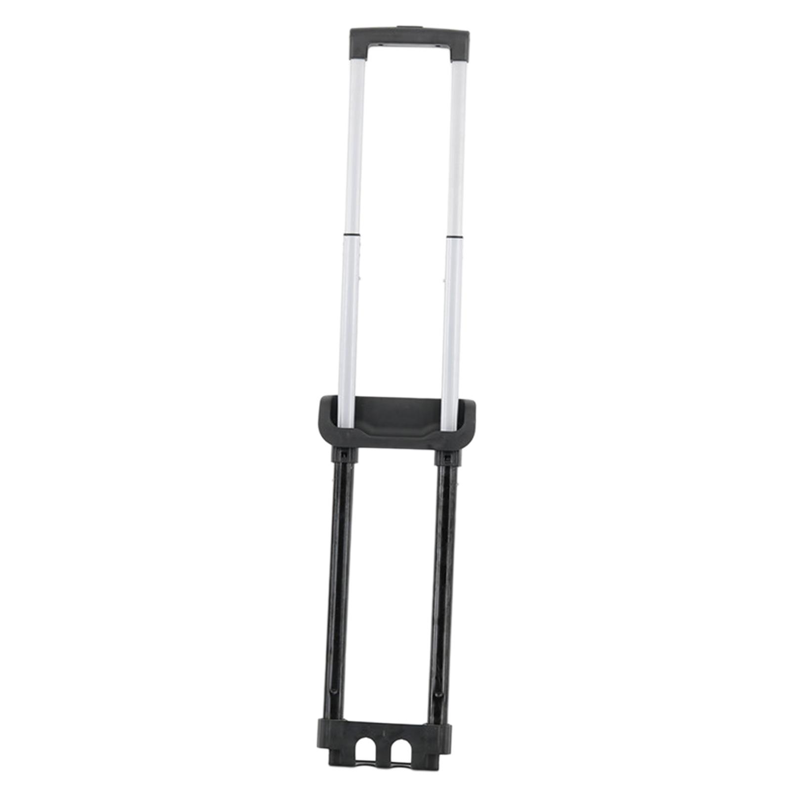 Portátil Mala alça telescópica, PP Ferro, à moda peças de reposição, acessórios resistentes, Suitcase Pull Drag Rod, 20"