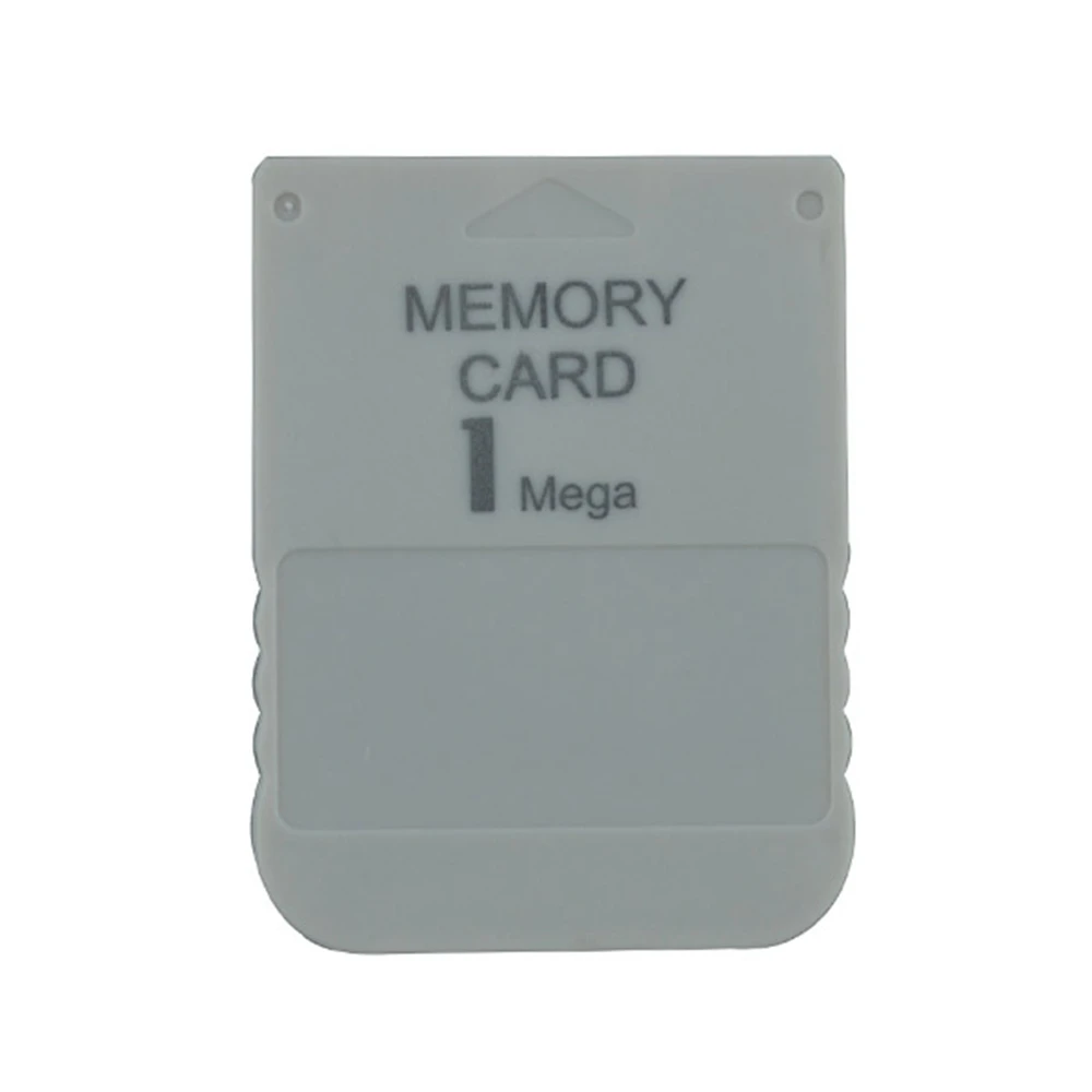 Tarjeta de memoria PS1 de alta calidad, 1 Mega tarjeta de memoria, práctica, asequible, blanca, 1MB