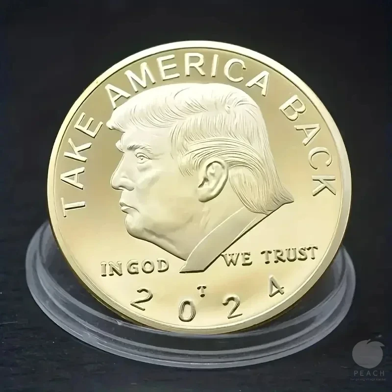 1pc トランプ 2024 記念コイン アメリカンイーグル記念コイン トランプコイン