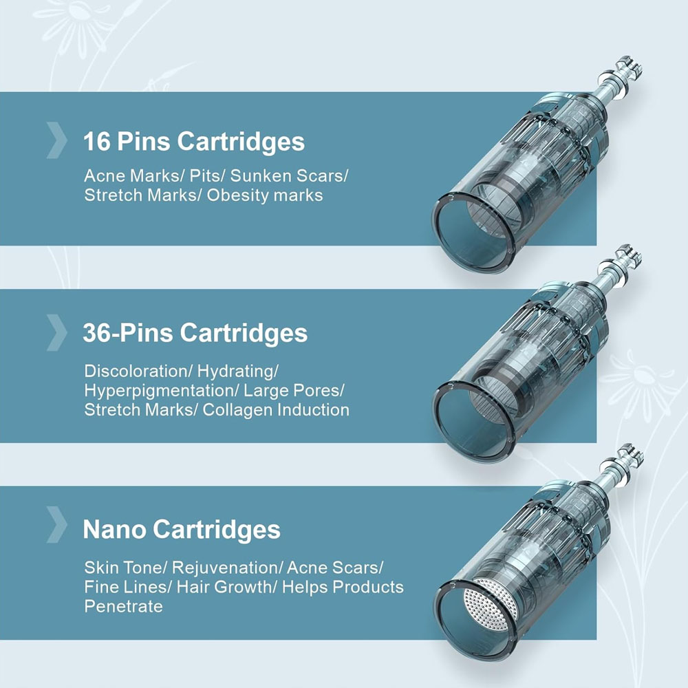 Autêntico Dr pen Ultima M8 Microagulhamento Com 20 pcs Agulhas Cuidados Faciais Sem Fio Derma Pen Beuty Machine