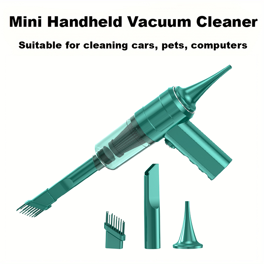 Small mini portable car vacuum cleaner, multifunctional, suitable for various scenarios inside the car