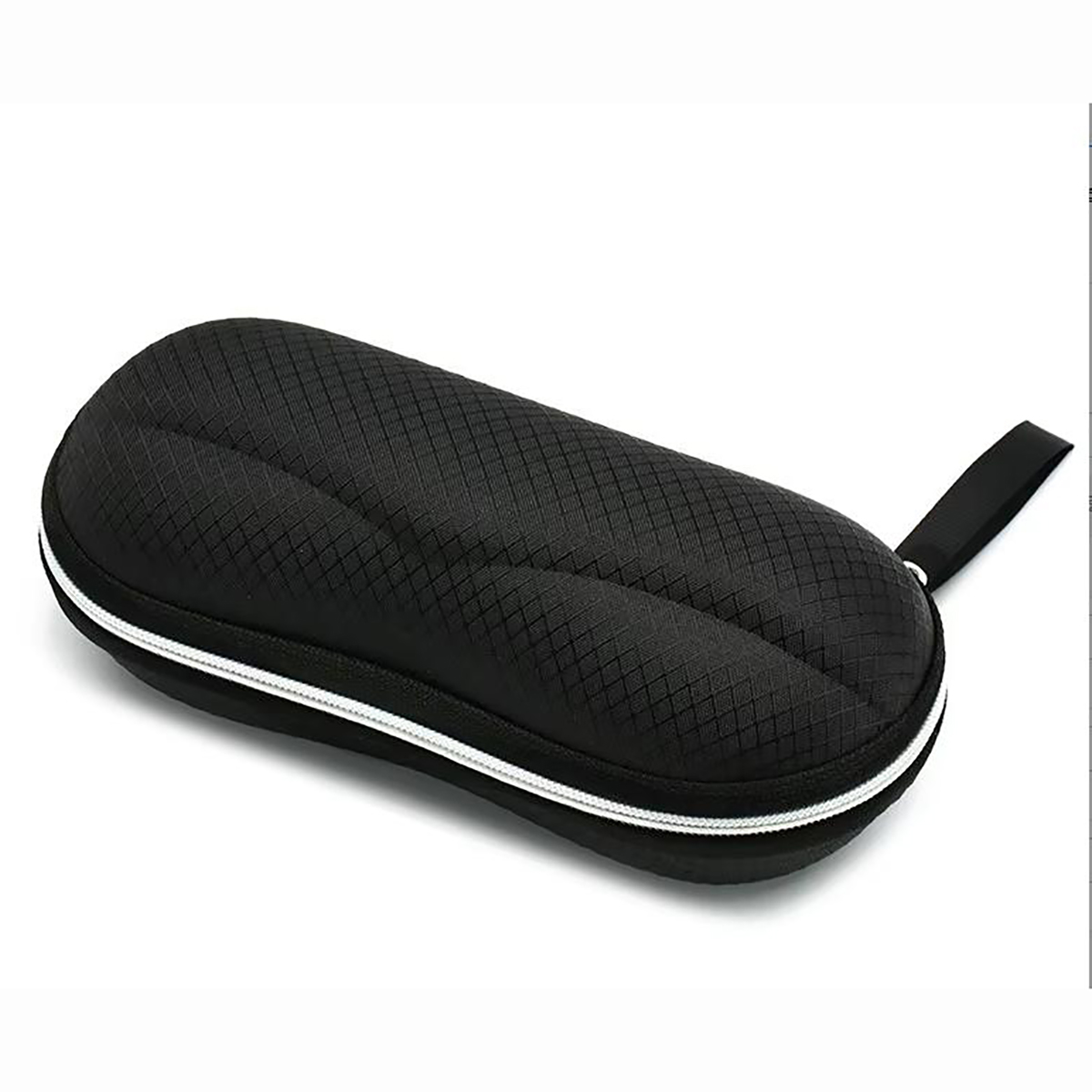 1pc Simple Black Glasses Case Portable Sunglasses Storage Box Durable Protective Container Eyewear Accessories For Sport Travel