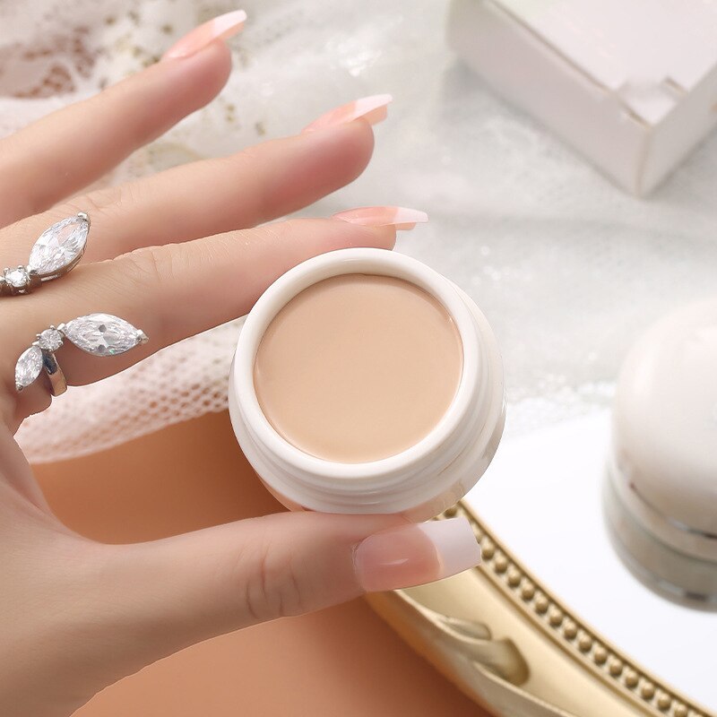 Concealer Gesicht Sommersprossen Foundation Creme zur Abdeckung Black Eye Akne Imprint Wasserdichtes Anti-Schweiß-Make-up vor der Basis