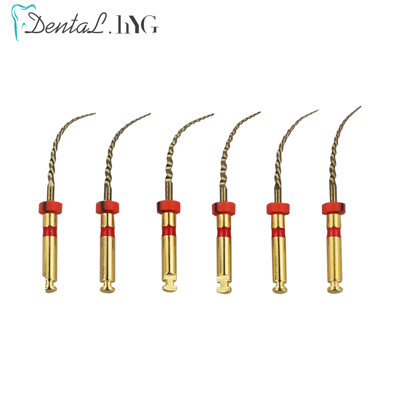 ทันตกรรม SX-F3 ทองไฟล์ Nitinol โรตารี่ Universal เครื่องยนต์ Endodontic Anti-Fatigue คงที่เข็มทันตกรรม Root Canal วัสดุ