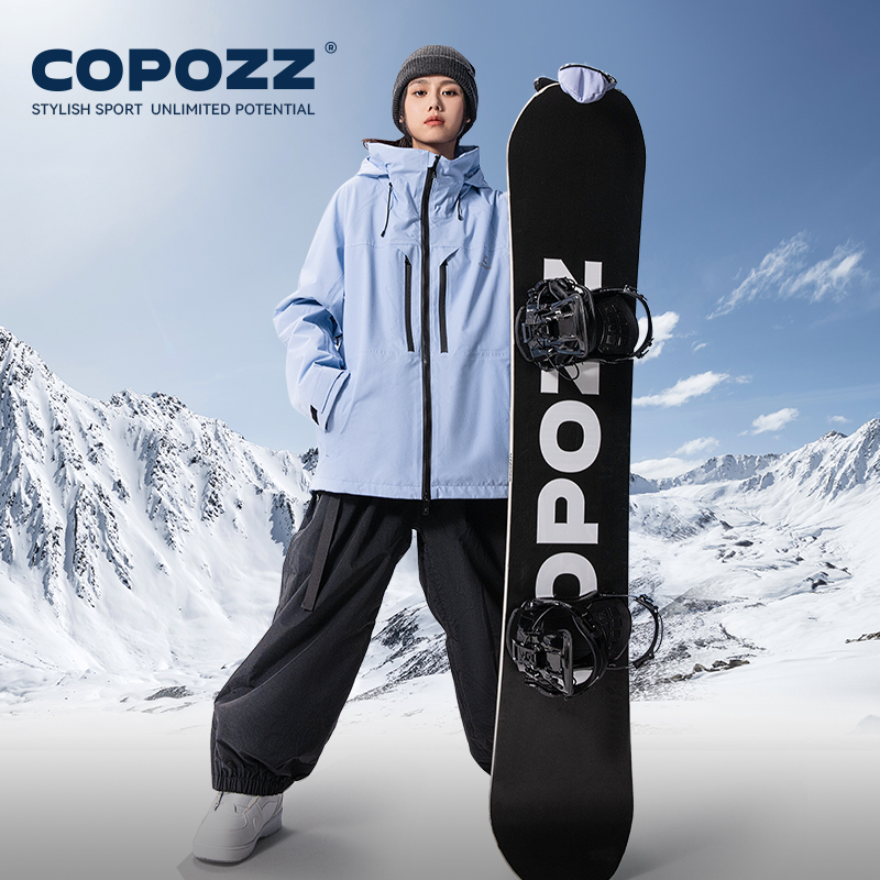 COPOZZ ブランド冬 3L 男性スキーパンツアウトドアスポーツ透過性防風防水女性スノーパンツ暖かいスキースノーボードズボン