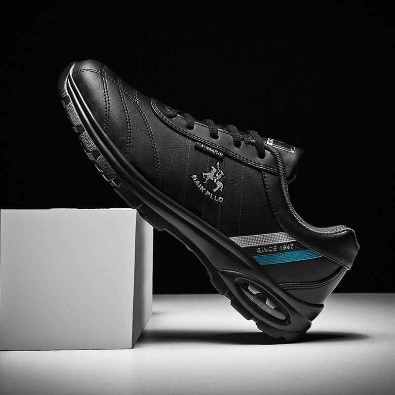 Nieuwe Mannen Schoenen Outdoor Lederen Casual Sneakers Mannen Mode Sport Grote Maat Schoenen Voor Mannen Кроссовки Мужские Zapatillas Hombre