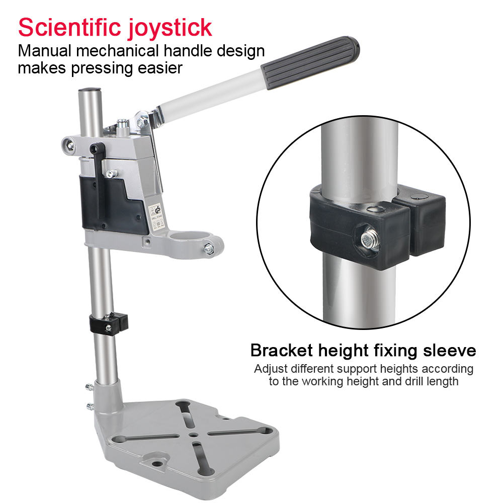 Support de perceuse électrique 400mm, outil rotatif pour le travail du bois, support de perceuse, accessoires de meuleuse électrique, cadre de Base de support de perceuse d'établi