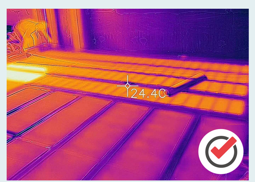 MAXKOSKO-Película calefactora de infrarrojo lejano, sistema eléctrico de suelo cálido, 50CM de ancho, 400W/m2, 220V, estera de lámina calefactora para calentar el hogar hecha en
