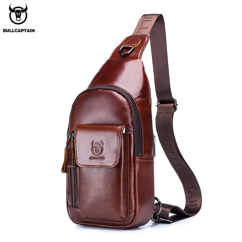Bull captain Herren Multifunktions-Anti-Diebstahl-Mann Cross body Cross Body Travel Sling Brusttaschen Pack Messenger Pack für Männer