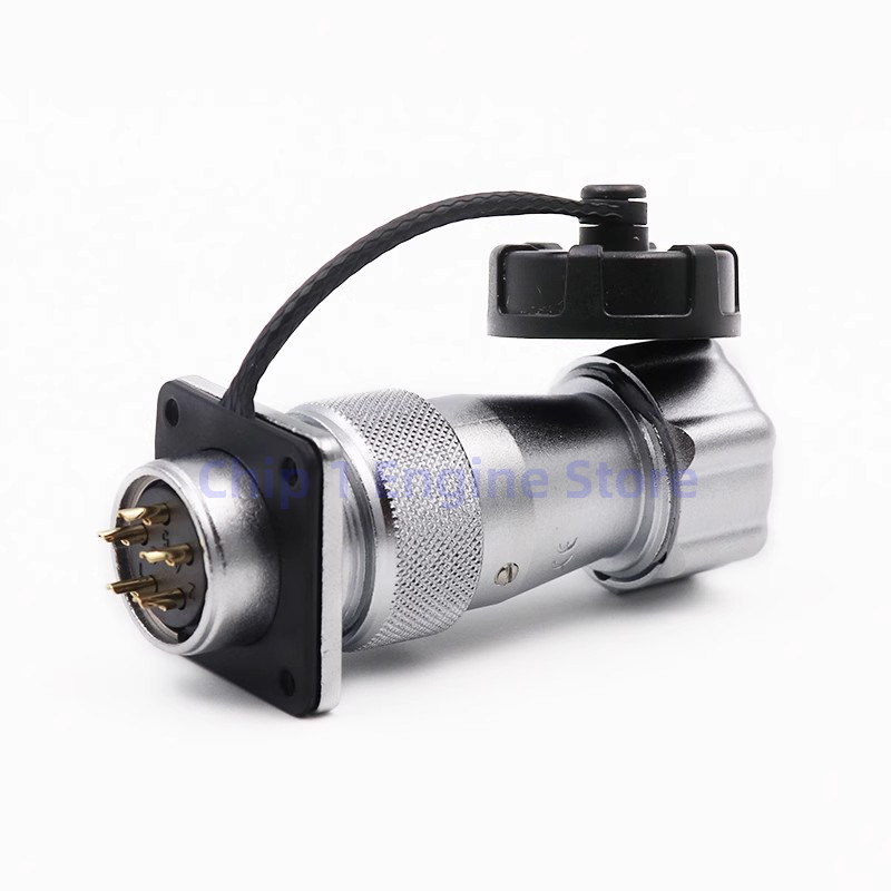 Für weipu ws20 stecker luftfahrt stecker ws20 tp z metall 2 3 4 5 6 7 8 9 12 15-poliger industrieller wasserdichter stecker
