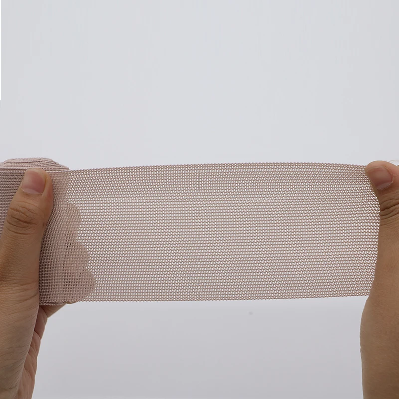Vendaje médico elástico en tono de piel, cinturón fijo transpirable presurizado, protección deportiva, vendaje elástico alto, 1 Uds.
