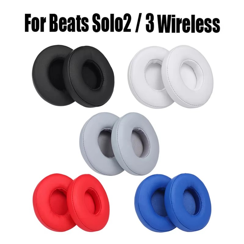 Für Beats Solo 2 3 Wireless Headset Ultraweiche Abdeckung Ersatz-Ohrpolster Kissen Ohrhörer