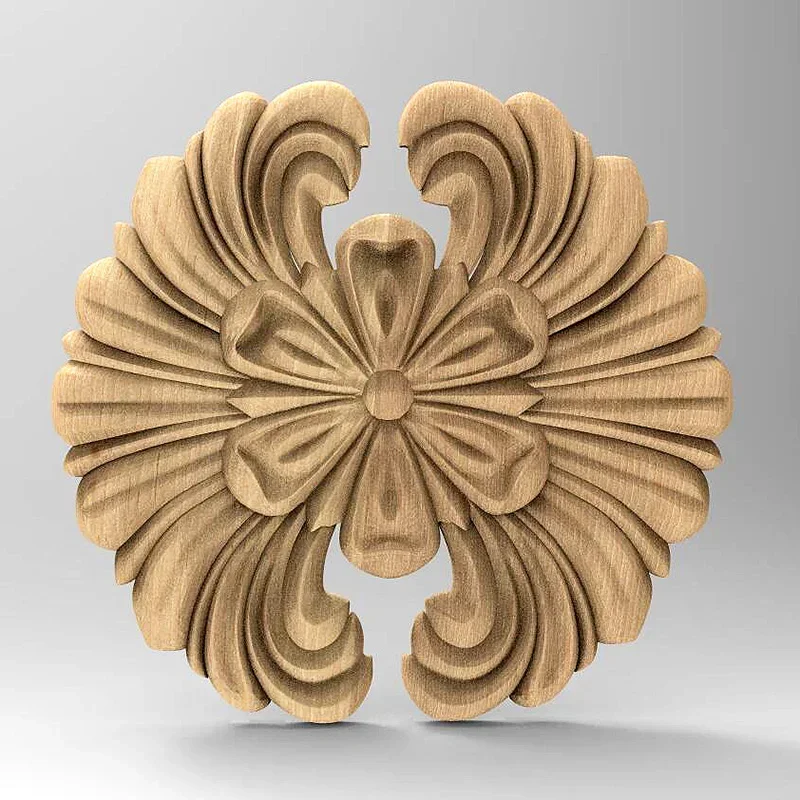 9 ชิ้น 3D แฟ้มดอกไม้ไม้แกะสลัก STL สําหรับ CNC Router 3D เครื่องพิมพ์ Artcam Aspire ผนังประตูเฟอร์นิเจอร์ตกแต่งบรรเทาเวกเตอร์แฟ้ม