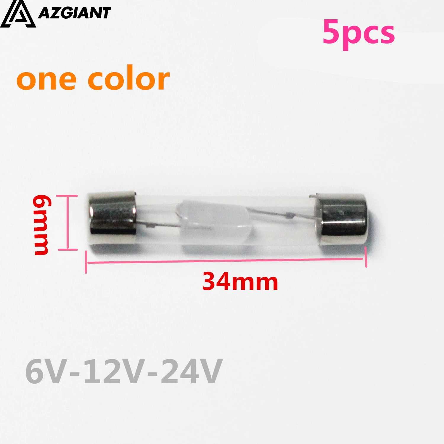 5 Cái/lốc 6*34Mm 6.2*25.5Mm Bóng Đèn Cho Xe Ô Tô Mạch DC Bút Thử Điện 6V 12V điện Áp 24V Tự Động Xe Máy Đo Kiểm Tra Đèn BÚT ĐO