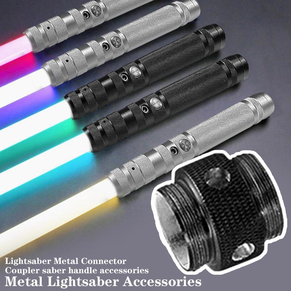 แจ็ค RCA สำหรับ lightsaber อุปกรณ์เสริมดาบเลเซอร์เชื่อมต่อลูกเต๋าของเล่น lightsaber แจ็ค RCA S สำหรับดาบเลเซอร์