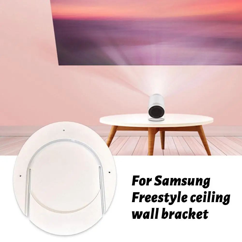 Novo suporte de parede freestyle impresso em 3d compatível com projetor samsung freesty montagem no teto acessórios freestyle montagem na parede