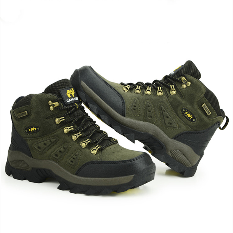 Große Größe 48, Wanderstiefel für Herren, Sommer, Winter, Outdoor, warmes Fell, rutschfest, modisch, Damenschuhe, Jungen, Outdoor, Arbeit, Stiefeletten, Herbst