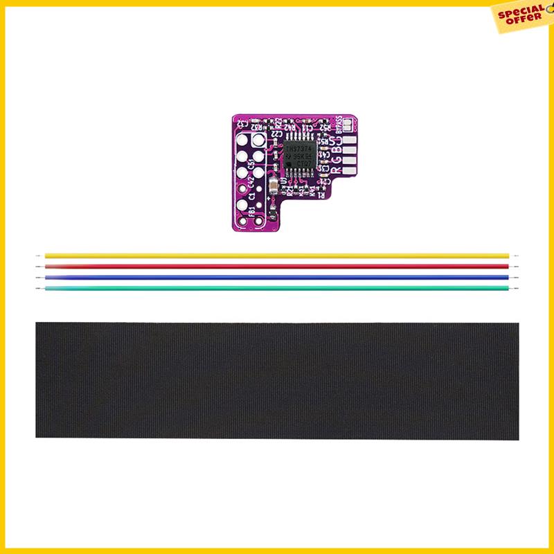 A25P N64 RGB MOD Комплект для консолей N64 NTSC Чип модуля RGB для Nintendo 64 NTSC Модифицированный выходной модуль RGB Прочный