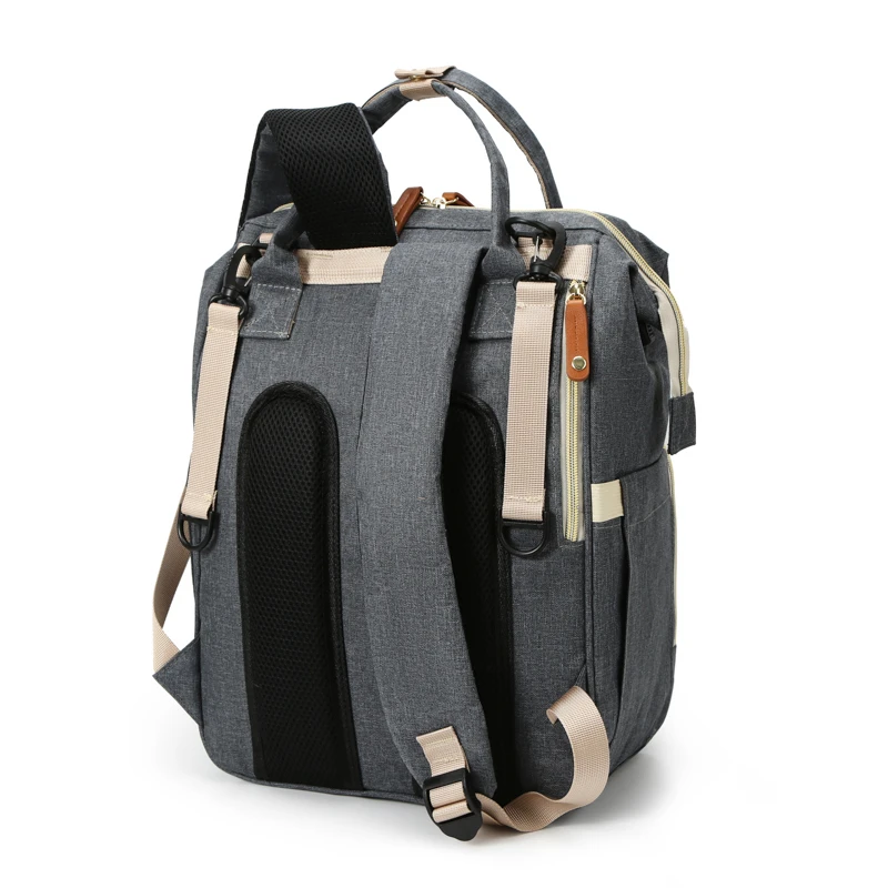 Large capacity women's backpack with multiple compartments for storing milk, portable thermal insulation compartment for travel