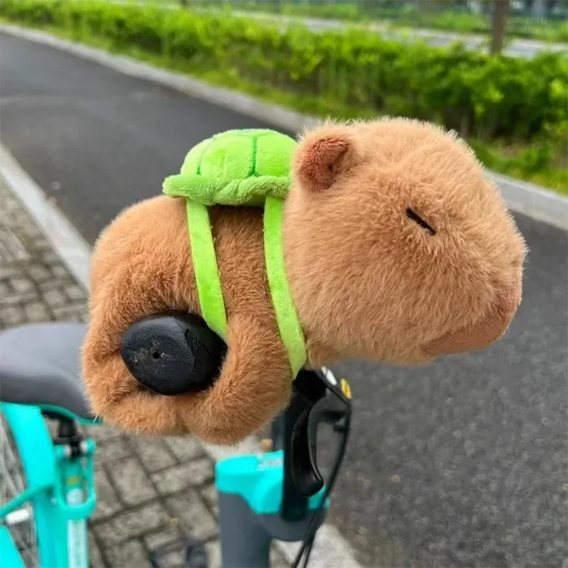 2 ชิ้น Capybara Plush สร้อยข้อมือสัตว์น่ารัก Capybara สายรัดข้อมือ Clap วงกลมนาฬิกาข้อมือของเล่น Kawaii การ์ตูนตุ๊กตาผ้าฝ้ายเด็กของขวัญวันเกิด