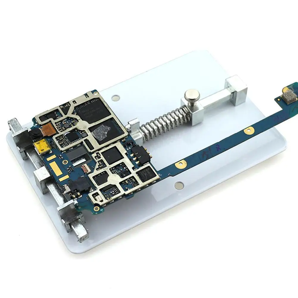 Soporte Universal portátil para placa PCB, plataforma de herramientas de reparación de teléfonos móviles, abrazadera de soporte fijo, soporte de herramientas de soldadura de placa base