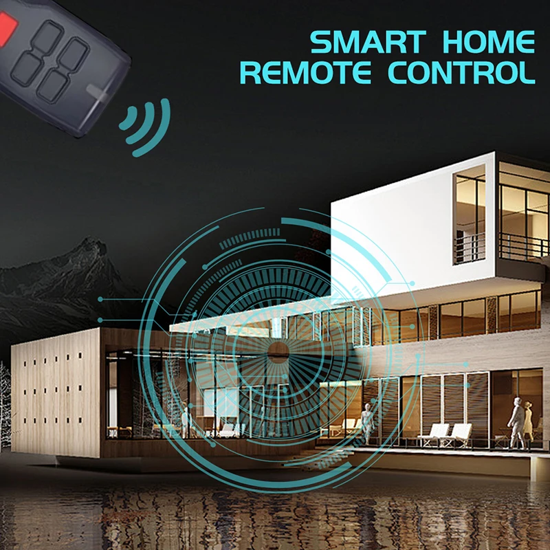 BFT B RCB02 RCB04 MITTO 2 4 Código variable 433,92 MHz Control remoto para puerta de garaje Compatible con BFTMITTO2MITTO4 RCB02 RCB04 KLEIO
