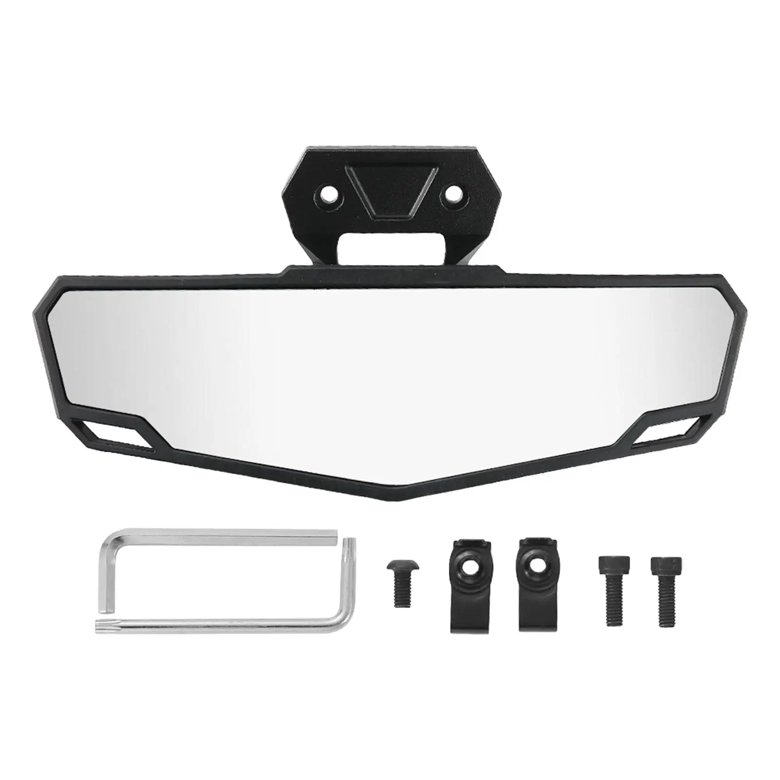 Espelho retrovisor central 2883763   Peças de reposição do espelho retrovisor para Polaris RZR Pro R R 4 RZR Pro XP 4 Fácil instalação