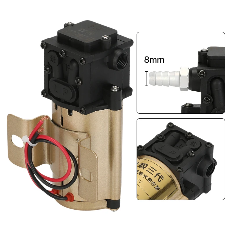5L/min 12V DC เบนซินปั๊มการใช้ปั๊มสําหรับเบนซินดีเซลน้ํามันน้ํา 12 โวลต์ 24 V เกรดอุตสาหกรรม