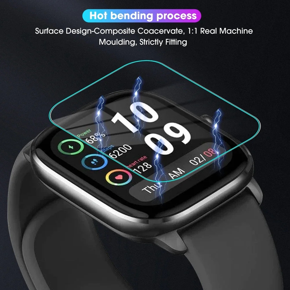 Xiaomi Miband 8 Pro 用強化ガラススクリーンプロテクター フルカバレッジ 超クリアスマートウォッチ保護フィルム Mi Band 8 Pro 用