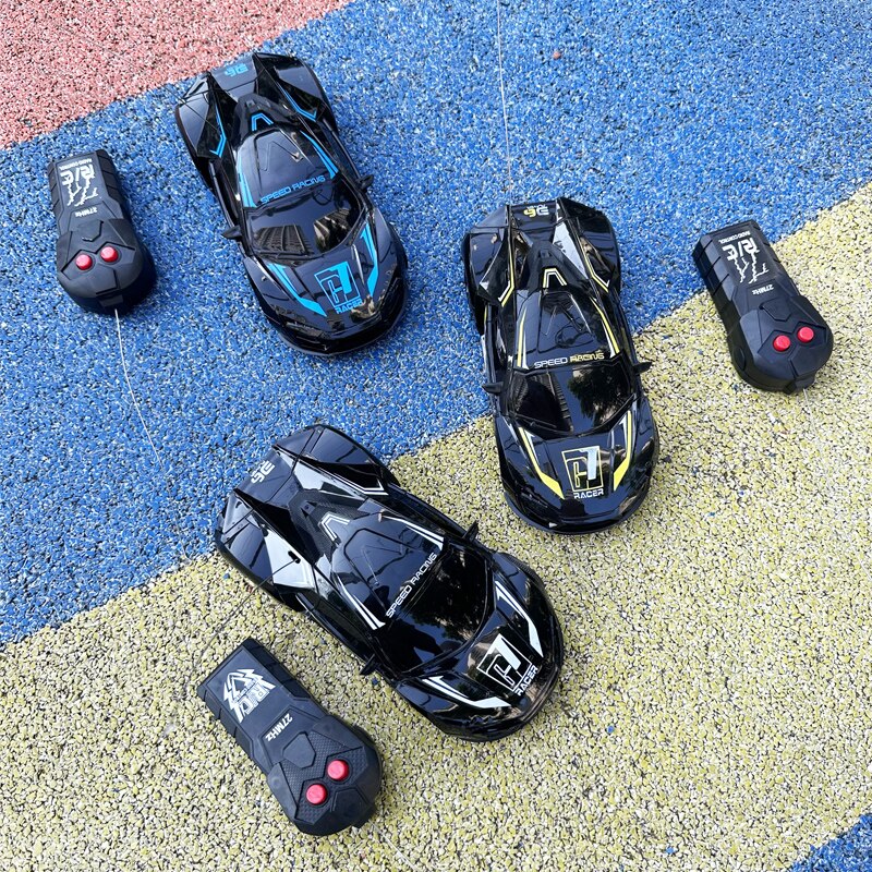 รถแข่งของเล่นกีฬารถควบคุมระยะไกลความเร็วสูง1ชิ้นของขวัญวันฮาโลวีนและคริสต์มาสสำหรับเด็กชายและเด็กหญิง
