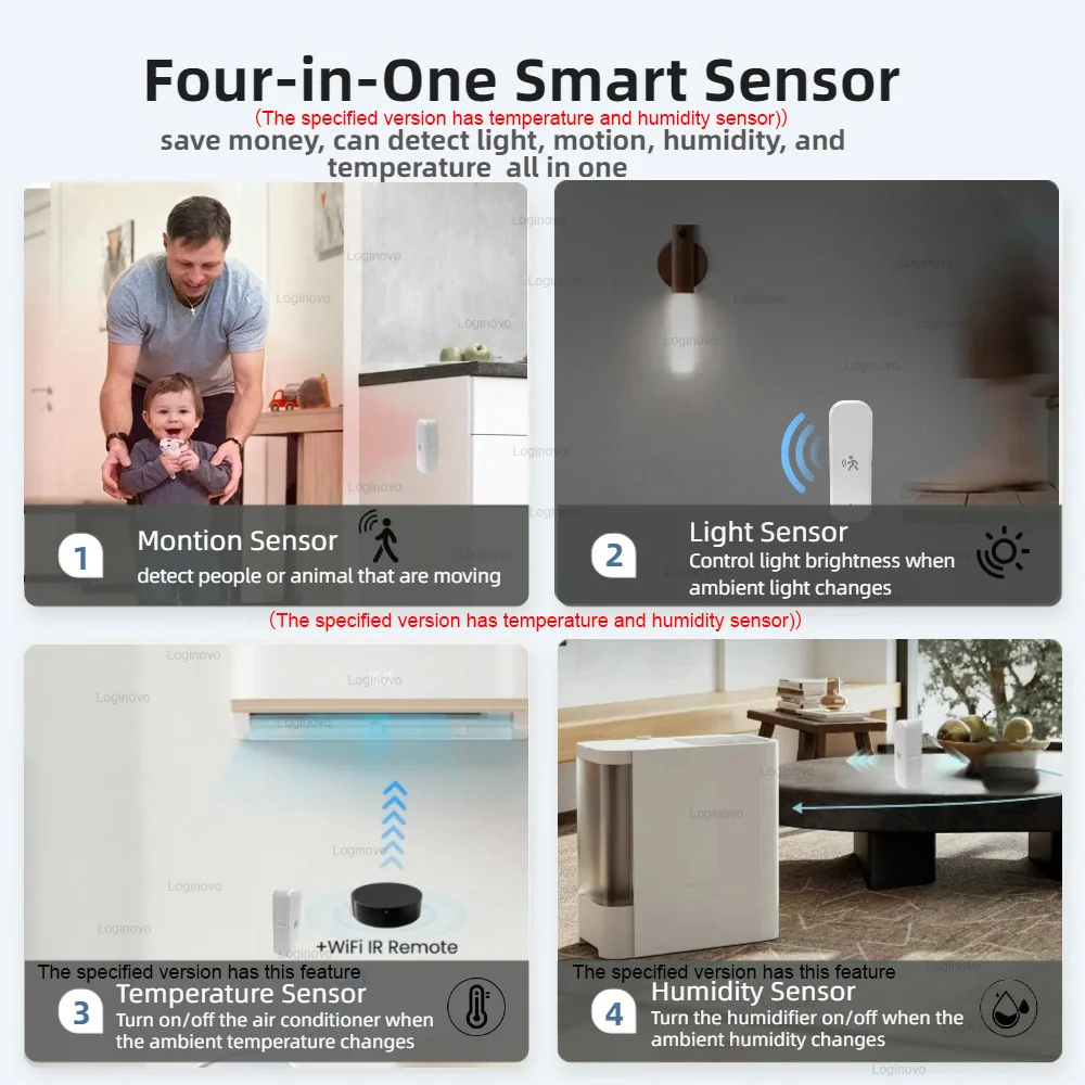 Zigbee 3,0 PIR датчик движения Tuya Smart Life Mmwave радар влажность температура датчик света детектор для 2MQTT домашний помощник