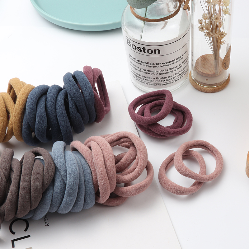 50 Stücke Mädchen Nylon Gummibänder Elastische Haarbänder Haarschmuck Kinder Pferdeschwanzhalter Stirnband Kinder Ornamente Geschenk