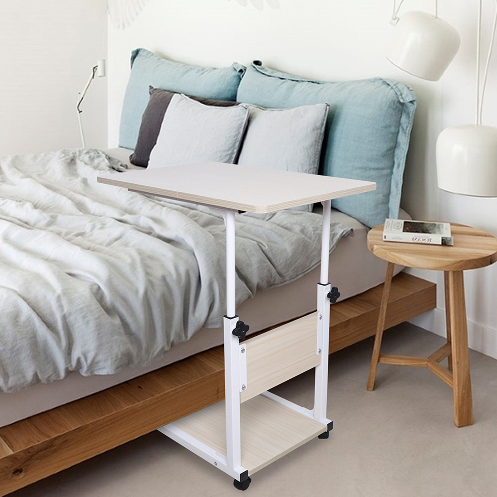 Moderner einfacher Schlafzimmertisch, kleiner Teetisch, mobiler Nachttisch, Wohnzimmer, Mini-Sofa, Schrank, Seitenschrank