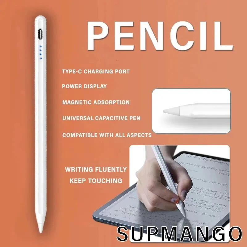 2206 für IOS Tablet Anti-Palm Touch Stylus mit kabelloser Ladefunktion für iPad Pro 1 2 3 4 5 Air 4 5 Mini 6