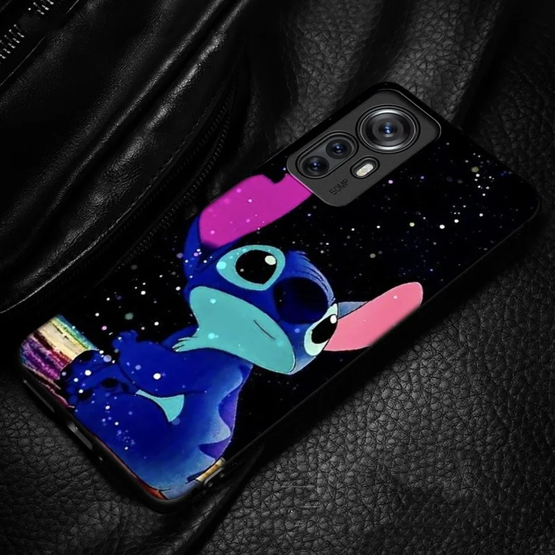 Casing Ponsel LAI14 Kartun Stitch Cinta untuk Samsung Galaxy S20 S21 S22 S23 S24 Fe Plus Ultra Lite